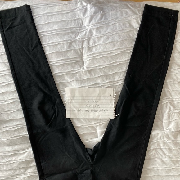 Helmut Lang Dropped Crotch Slim Wool Pants - Picture 4 of 4